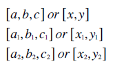 Point Co-ordinates