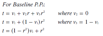 Baseline Tally Equation