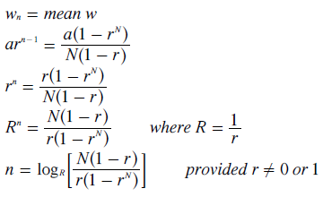 Rank of Mean Weighted Preference