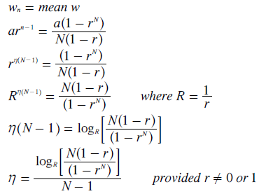 Per-unit Rank of Mean Weighted Preference