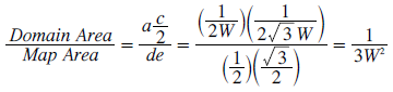 Area Ratio for S=3 OPV Map