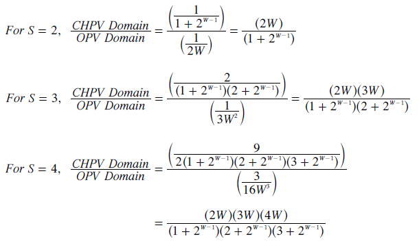 Comparison of CHPV to OPV